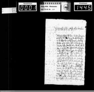 . 1696: Januar 1696