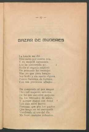 Bazar de mujeres