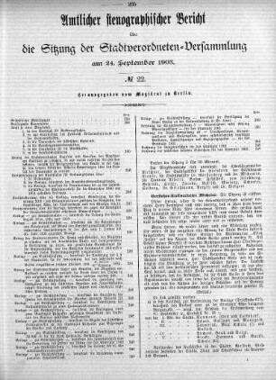 No. 22, 24. September 1903