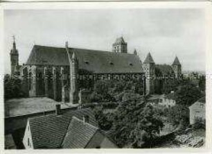 Das Ordensschloss in Marienwerder/Westpreussen