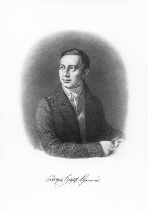 Wilhelm Gotthelf Lohrmann : Sichling, Lazarus Gottlieb nach Rößler, Johann Carl: Wilhelm Gotthelf Lohrmann. Buchdruck. Aus: Lohrmann, Wilhelm Gotthelf, Schmidt, Johann Friedrich Julius: Mondkarte in 25 Sektionen. Leipzig: Barth, 1963. Dresden: SLUB 37.4.599
