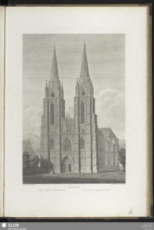 VI. Aeussere perspectivische Ansicht der Kirche