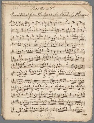 Le Caïd; Excerpts, Arr; winds, sticks - BSB Mus.Schott.Ha 12666-3