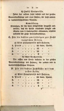 Programm zu dem Zentrallandwirthschafts- oder Oktoberfest in Baiern 1820