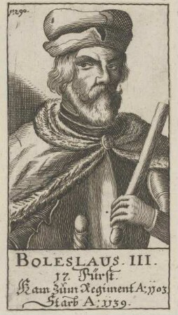 Bildnis des Boleslaus III.