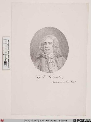 Bildnis Georg Friedrich Händel (engl. Handel)