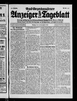 Bad Oeynhausener Anzeiger und Tageblatt. 1912-1934