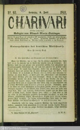 Naturgeschichte des deutschen Philisters