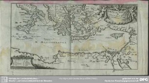 Carte des Voyages de Telemaque, Selon Mons.r Fenelon par le S.r Rousset