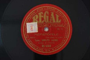 Mefistofele: "Dai campi, dai prati" / (Boito)