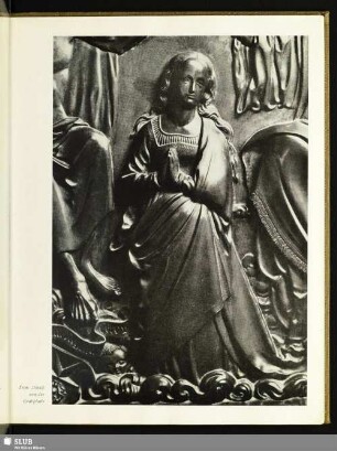 Dom. Detail von der Grabplatte