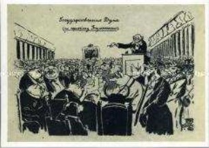 Aus der Geschichte der russischen revolutionären Postkarte