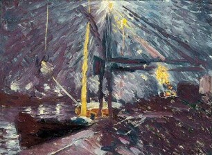 "Kieler Hafen bei Nacht"
