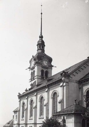 Waldkirchen/Erzgebirge, Kirche, Ansicht von Südwesten