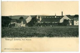 Schletta. Rittergut