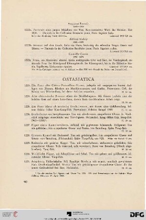 Ostasiatica (Nr. 1223-1238)