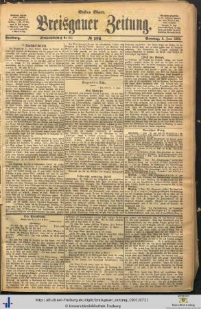 09.06.1901 (Erstes Blatt)
