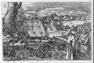 Landschaft mit Kanone