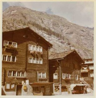 Walserhäuser in Zermatt