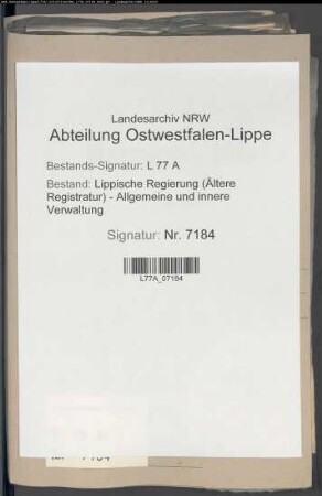 Versorgung einquartierter kranker Soldaten (Militärhospital) [Einquartierungs-Hospital-Sachen], Bd. 3