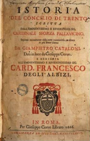Istoria del concilio di Trento ...