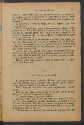 VII - El ataque de Panamá