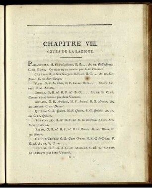 Chapitre VIII. Cotes De La Lazique.