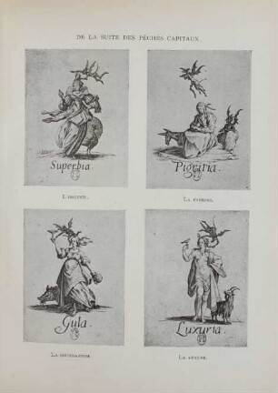 De la suite des péchés capitaux