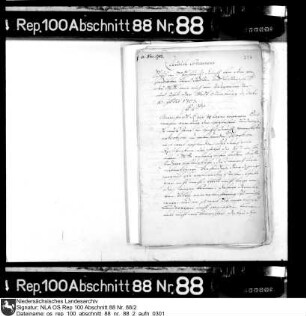 Verhandlungen um die bessere Einrichtung des Schatzwesens