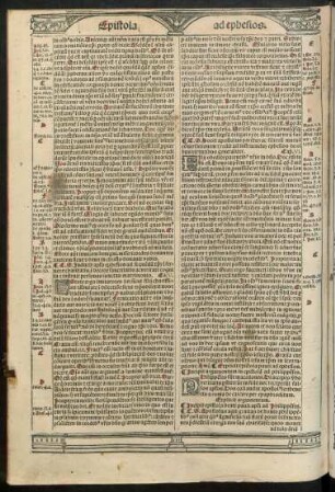 Incipit epistola beati pauli apostoli ad Philippenses.
