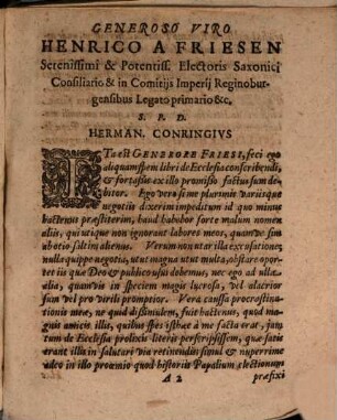 Fvndamentorvm Fidei Pontificiæ Concvssio