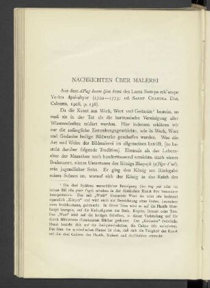 Nachrichten über Malerei