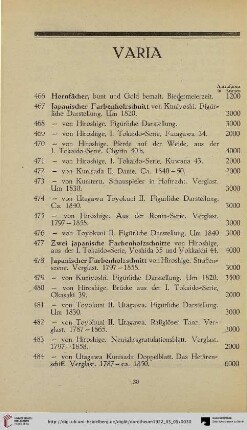Varia (Nr. 466-534)