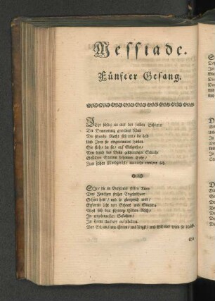 Fünfter Gesang.