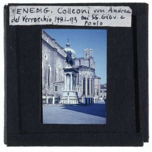Venedig, Verrocchio, Reiterstandbild Colleoni,Venedig, SS. Giovanni e Paolo (San Zanipolo)