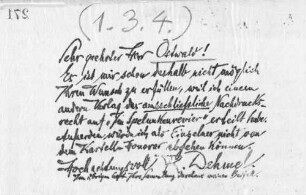 Brief an Hans Ostwald