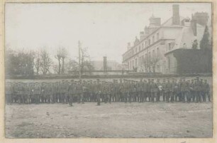 Foto der 1. Kompanie des Leib-Grenadier-Regiments 109 in Liesse