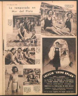 La temporada en Mar del Plata [Fotografías]