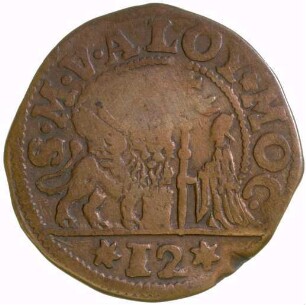 Münze, Soldo, 1700 - 1709