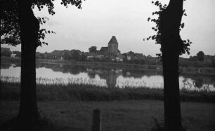 Crivitz: Blick über See auf Crivitz