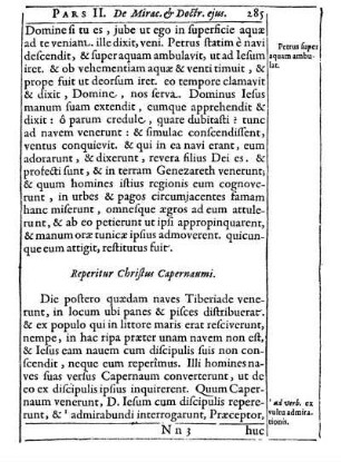 Reperitur Christus Capernaumi.