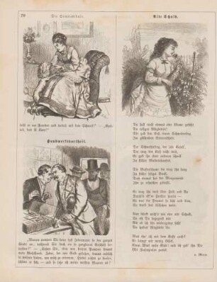 "Die Somnambule" "Handerwerksvortheil" "Alte Schuld"