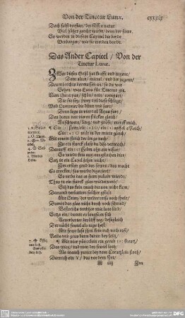 Das Ander Capitel/Von der Tinctur Lunae.