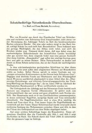 Schutzbedürftige Naturdenkmale Oberschwabens
