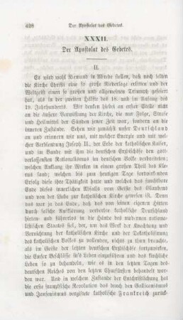 428-438 Der Apostolat des Gebetes II.