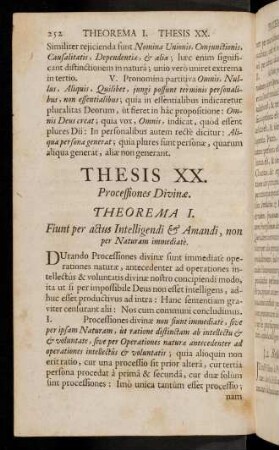 252-263, Thesis XX