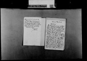 Alexander von Dusch, Karlsruhe, an Heinrich von und zu Bodman: Erörterungen zur badischen Finanzlage, 07.09.1911.