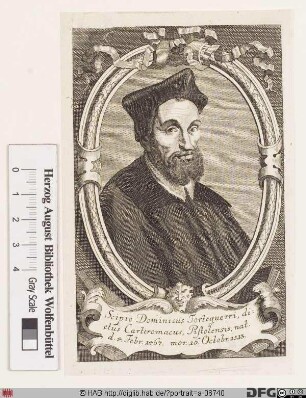 Bildnis Scipione Forteguerri (lat. Carteromachus)