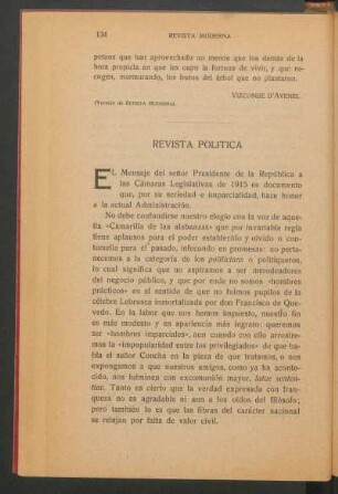 Revista política