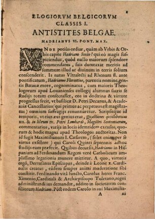 Auberti Miraei Elogia Belgica : sive illustrium Belgi scriptorum